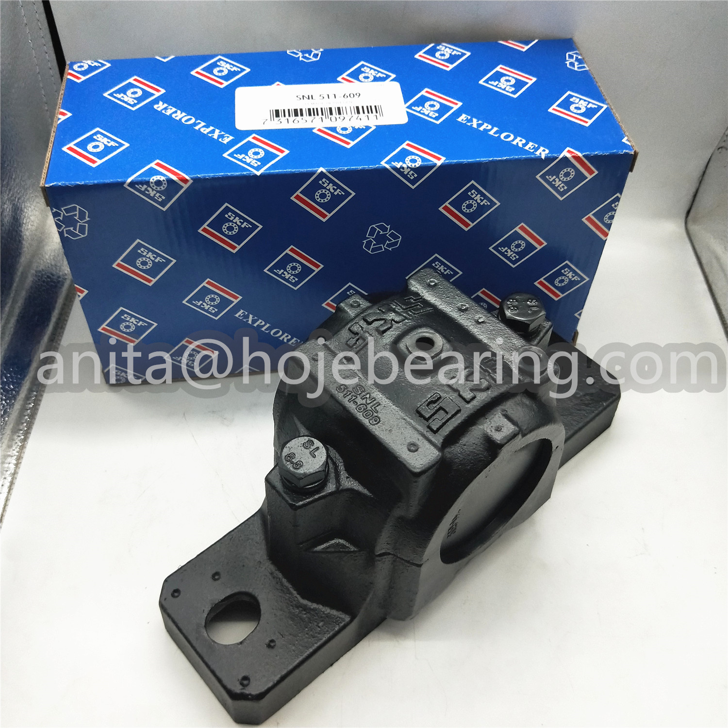SNL 511-609 SNL plummer block housings for bearings with a cylindrical bore, with standard seals