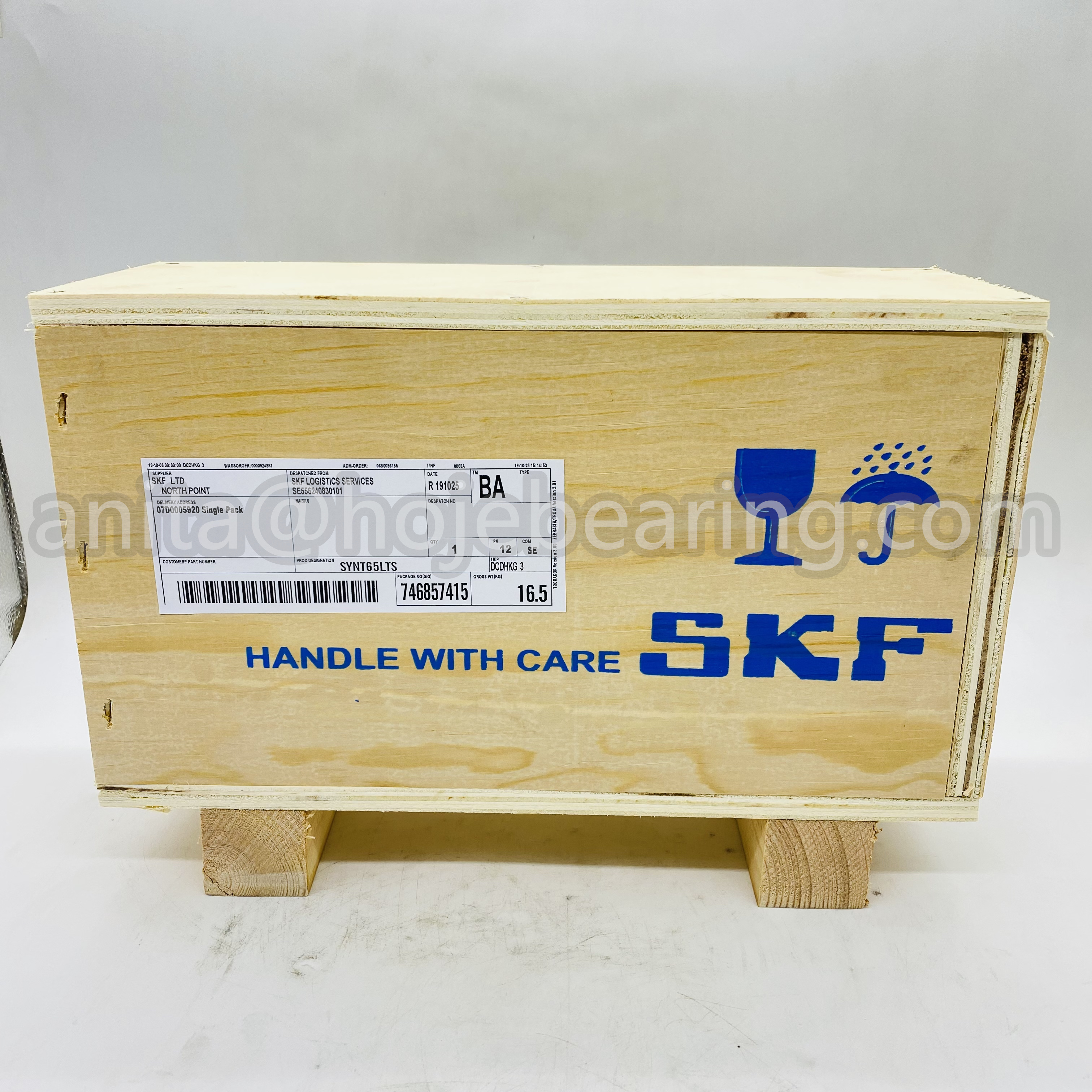 SKF SYNT 65 F, Roller bearing plummer block units, for metric shafts