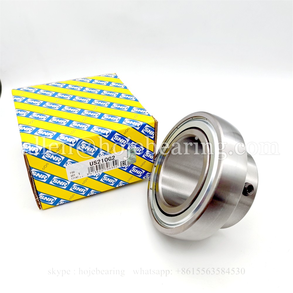 50*90*20 Mm US210G2 SNR Insert Bearing US210 G2 Agricultural Machinery Bearings For Housing
