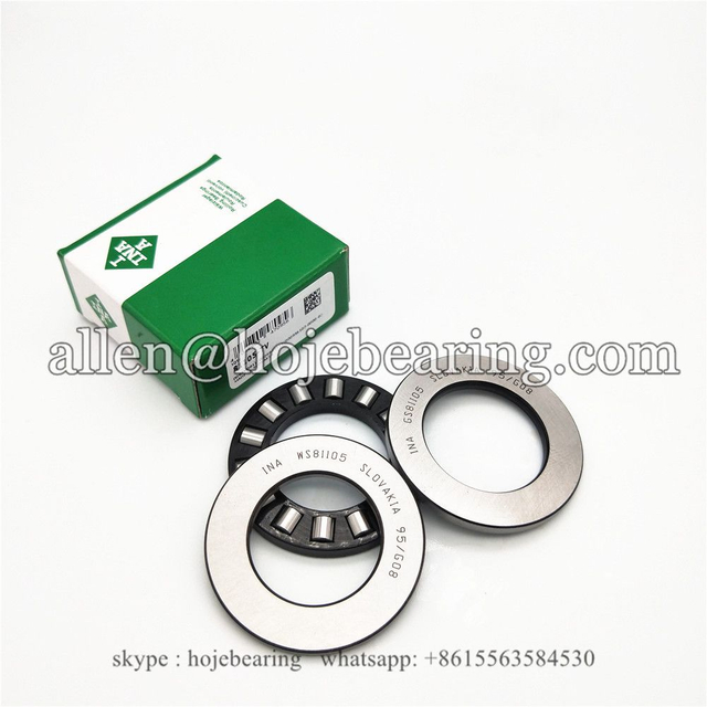 25x42x11mm GS+WS+K 81105-TV INA Cylindrical Thrust Roller Bearing